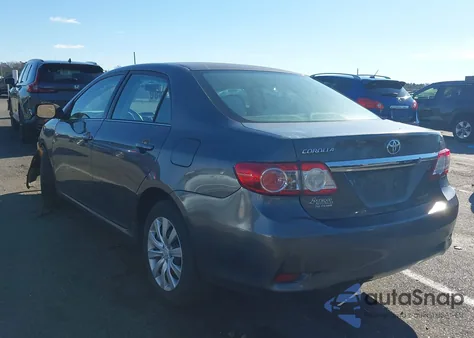 2013 Toyota Corolla Le из США, поврежденный, VIN 5YFBU4EE9DP097218